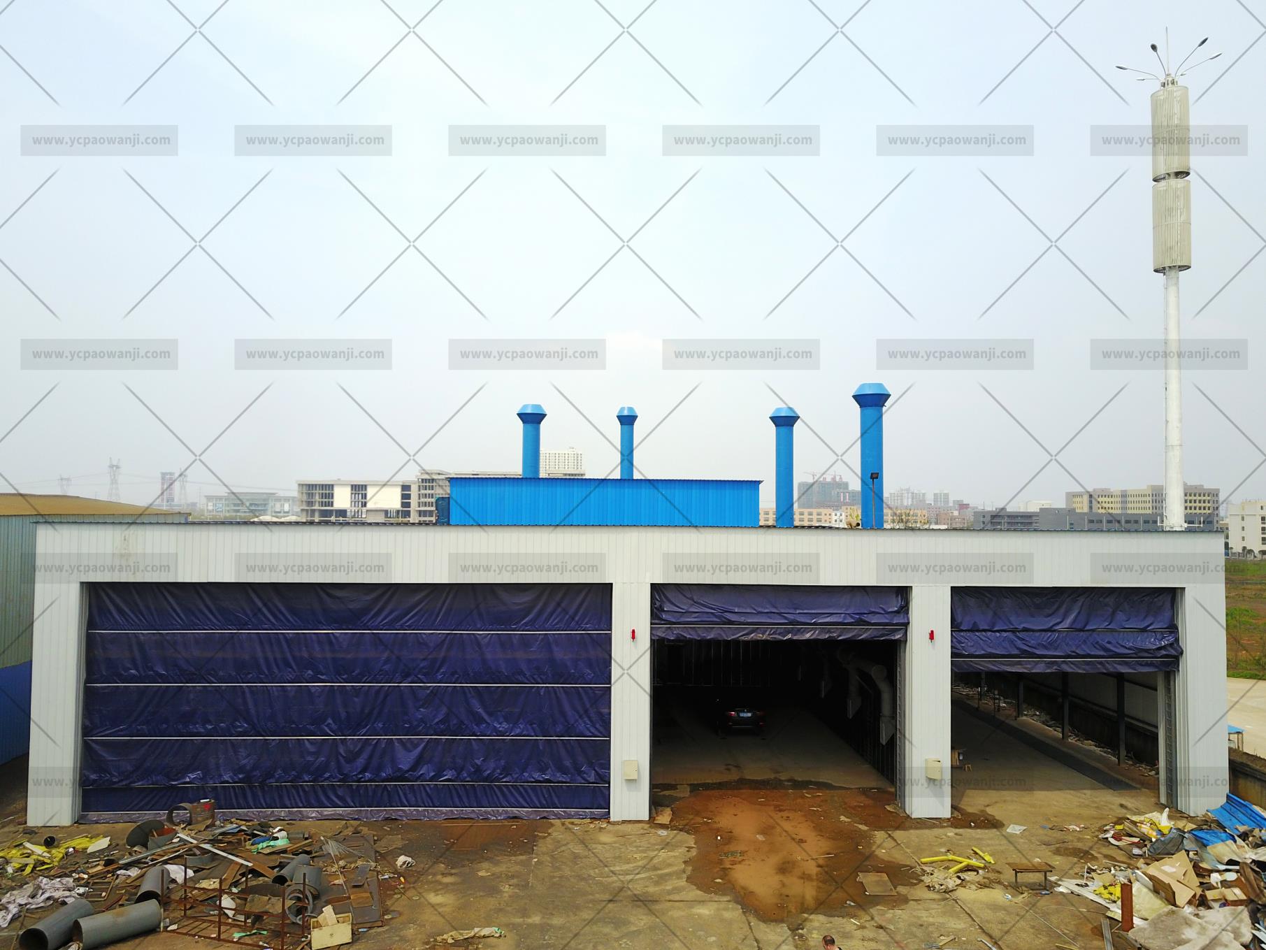 江蘇拋丸機除銹設備 2 噴砂房 2